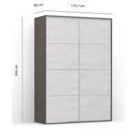 DRESSING LEX 171-240-66 C GRI/MSJ